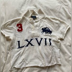 vintage polo ralph lauren t-shirt (cropped)